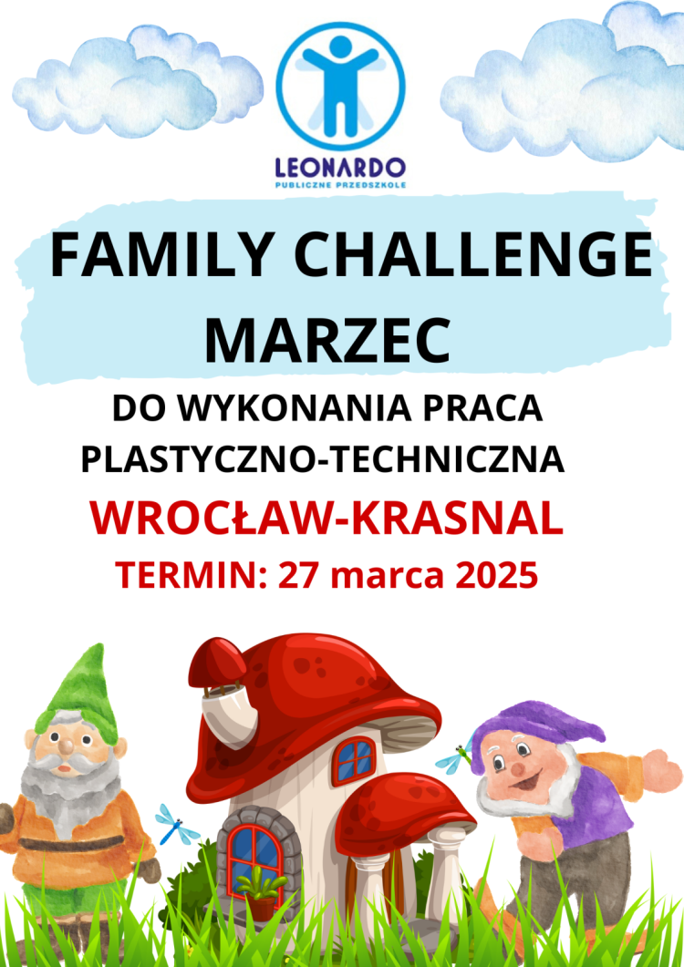 FAMILY CHALLENGE -MARZEC